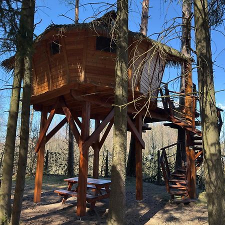 Hotel Treehouse U Rybnika Osecna Exterior foto